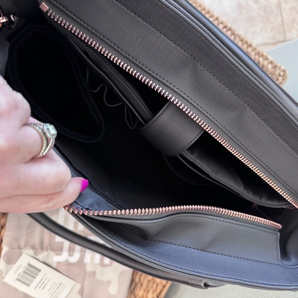 Dagne Dover Signature Tote Graphite Classic - Picture 4 of 10